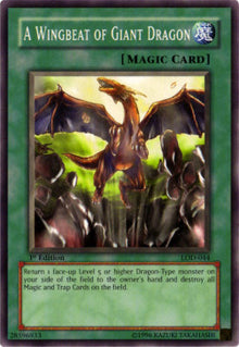 A Wingbeat of Giant Dragon (V.1 - Common) - Legacy of Darkness (Common) [LOD-044]