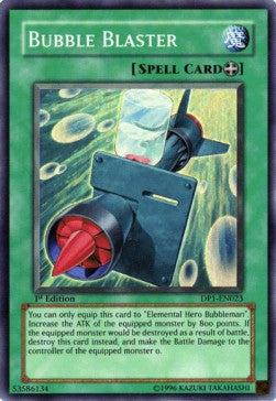 Bubble Blaster - Duelist Pack: Jaden Yuki (Super Rare) [DP1-023]