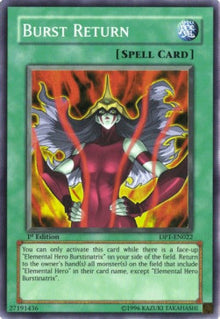 Burst Return - Duelist Pack: Jaden Yuki (Super Rare) [DP1-022]