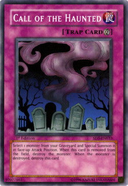 Call of the Haunted - Structure Deck: Warrior's Triumph (Common) [SD5-033]