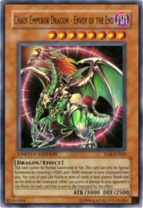 Chaos Emperor Dragon - Envoy of the End - The Lost Millennium (Ultra Rare) [TLM-SE2]