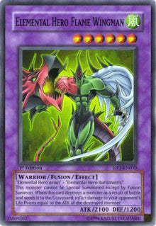 Elemental HERO Flame Wingman - Duelist Pack: Jaden Yuki (Super Rare) [DP1-010]
