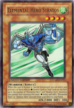 Elemental HERO Stratos - Shonen Jump Magazine (Ultra Rare) [JUMP-012]