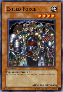 Exiled Force - Structure Deck: Warrior's Triumph (Common) [SD5-010]