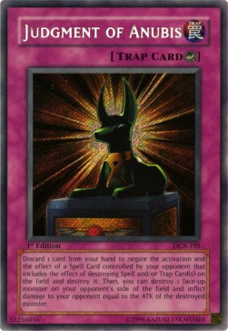 Judgment of Anubis (V.1 - Secret Rare)