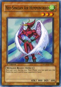 Neo-Spacian Air Hummingbird (V.1 - Super Rare) - Strike of Neos (Super Rare) [STON-004]