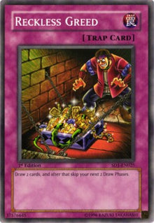 Reckless Greed - Structure Deck: Dragon's Roar (Common) [SD1-025]