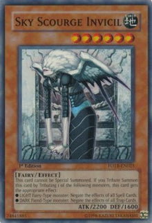 Sky Scourge Invicil (V.1 - Super Rare) - Force of the Breaker (Super Rare) [FOTB-023]