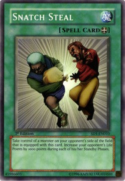 Snatch Steal - Structure Deck: Dragon's Roar (Common) [SD1-010]