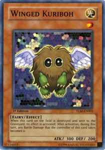 Winged Kuriboh (V.1 - Super Rare) - The Lost Millennium (Super Rare) [TLM-005]