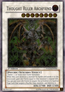 Thought Ruler Archfiend (V.2 - Ultimate Rare) - The Duelist Genesis (Ultimate Rare) [TDGS-044]