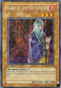 Hand of the Six Samurai - The Duelist Genesis (Secret Rare) [TDGS-085]