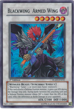 Blackwing Armed Wing - Raging Battle (Super Rare) [RGBT-041]