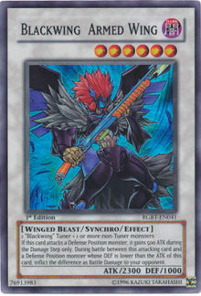 Blackwing Armed Wing - Raging Battle (Super Rare) [RGBT-041]