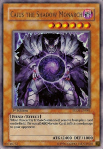 Caius the Shadow Monarch - Structure Deck: The Dark Emperor (Ultra Rare) [SDDE-001]