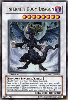 Infernity Doom Dragon (V.1 - Ultra Rare) - The Shining Darkness (Ultra Rare) [TSHD-042]