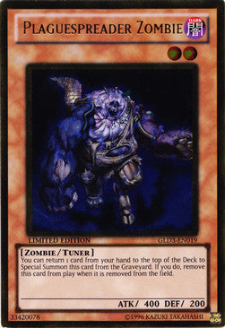 Plaguespreader Zombie - Gold Series 3 (Gold Rare) [GLD3-019]