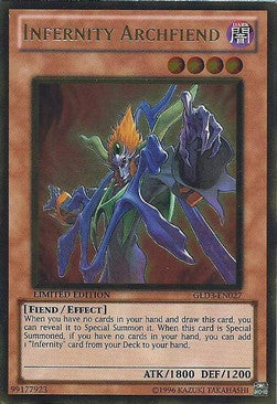 Infernity Archfiend - Gold Series 3 (Gold Rare) [GLD3-027]