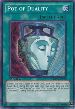 Pot of Duality - Duelist Revolution (Secret Rare) [DREV-062]