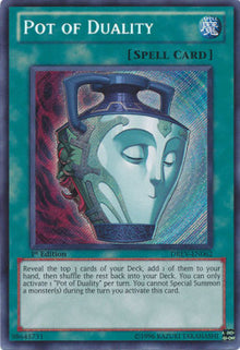 Pot of Duality - Duelist Revolution (Secret Rare) [DREV-062]