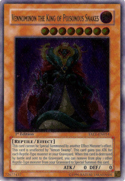 Vennominon the King of Poisonous Snakes (V.2 - Ultimate Rare) - Tactical Evolution (Ultimate Rare) [TAEV-014]