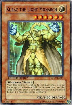 Kuraz the Light Monarch - Light of Destruction (Super Rare) [LODT-SE1]