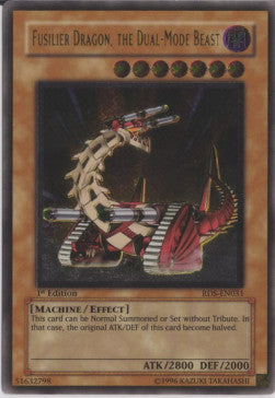 Fusilier Dragon, the Dual-Mode Beast (V.2 - Ultimate Rare) - Rise of Destiny (Ultimate Rare) [RDS-031]