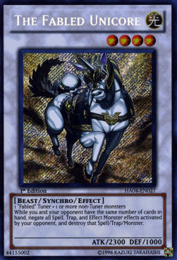 The Fabled Unicore - Hidden Arsenal 4 (Secret Rare) [HA04-027]