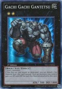 Gachi Gachi Gantetsu - Starter Deck: Dawn of the Xyz (Super Rare) [YS11-042]