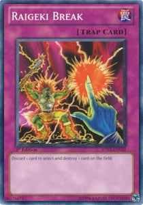 Raigeki Break - Starter Deck: Duelist Toolbox (Common) [5DS3-032]