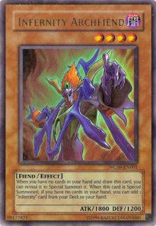 Infernity Archfiend (V.1 - Ultra Rare) - 5D's Stardust Accelerator Promotional Cards (Ultra Rare) [WC09-001]
