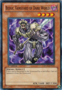 Beiige, Vanguard of Dark World - Structure Deck: Gates of the Underworld (Common) [SDGU-010]