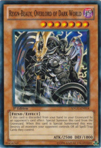 Reign-Beaux, Overlord of Dark World - Structure Deck: Gates of the Underworld (Common) [SDGU-014]