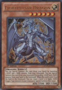 Lightpulsar Dragon - Structure Deck: Dragons Collide (Ultra Rare) [SDDC-001]