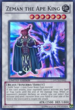 Zeman the Ape King - Duelist Pack Collection Tin 2011 (Super Rare) [DPC5-002]