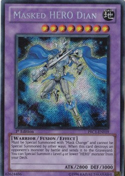 Masked HERO Dian - Premium Collection (Secret Rare) [PRC1-019]