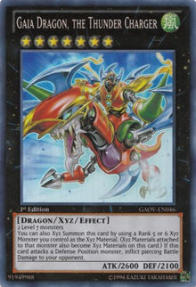 Gaia Dragon, the Thunder Charger - Galactic Overlord (Super Rare) [GAOV-046]