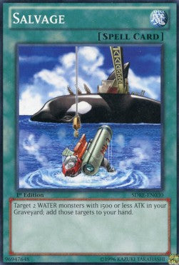 Salvage - Structure Deck: Realm of the Sea Emperor (Common) [SDRE-030]