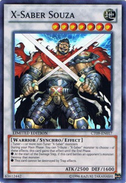 X-Saber Souza - Collector's Tins 2012 (Super Rare) [CT09-017]