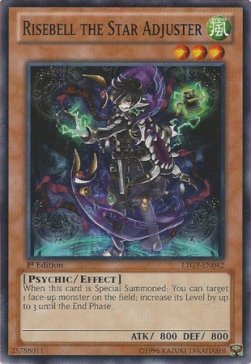 Risebell the Star Adjuster - Lord of the Tachyon Galaxy (Common) [LTGY-042]