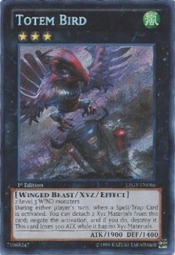 Totem Bird - Lord of the Tachyon Galaxy (Secret Rare) [LTGY-086]