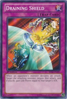 Draining Shield (V.1 - Common) - Battle Pack 2: War of the Giants (Common) [BP02-181]