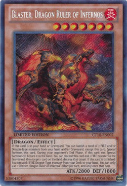 Blaster, Dragon Ruler of Infernos - Collector's Tins 2013 (Secret Rare) [CT10-002]