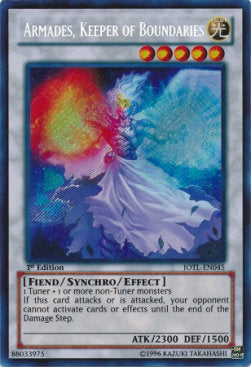 Armades, Keeper of Boundaries - Judgment of the Light (Secret Rare) [JOTL-045]