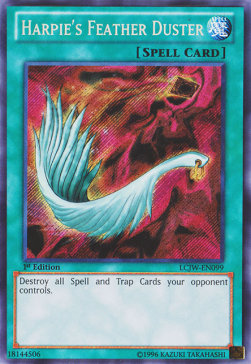 Harpie's Feather Duster - Legendary Collection 4: Mega Pack (Secret Rare) [LCJW-099]