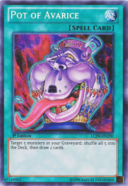 Pot of Avarice - Legendary Collection 4: Mega Pack (Secret Rare) [LCJW-290]