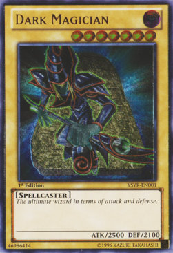 Dark Magician (V.2 - Ultimate Rare) - Starter Deck: Yugi Reloaded (Ultimate Rare) [YSYR-001]