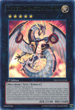 Cyber Dragon Nova (V.1 - Ultra Rare) - Structure Deck: Cyber Dragon Revolution (Ultra Rare) [SDCR-038]