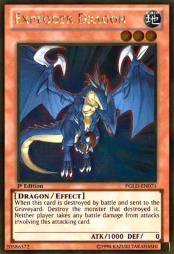 Exploder Dragon - Premium Gold (Gold Rare) [PGLD-071]