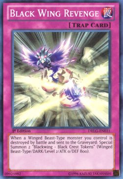 Black Wing Revenge - Dragons of Legend (Super Rare) [DRLG-031]